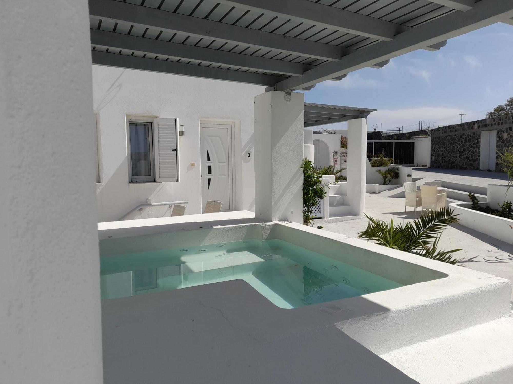 Sea Paradise Villas - Seaside & Private Jacuzzi Ia Exterior foto