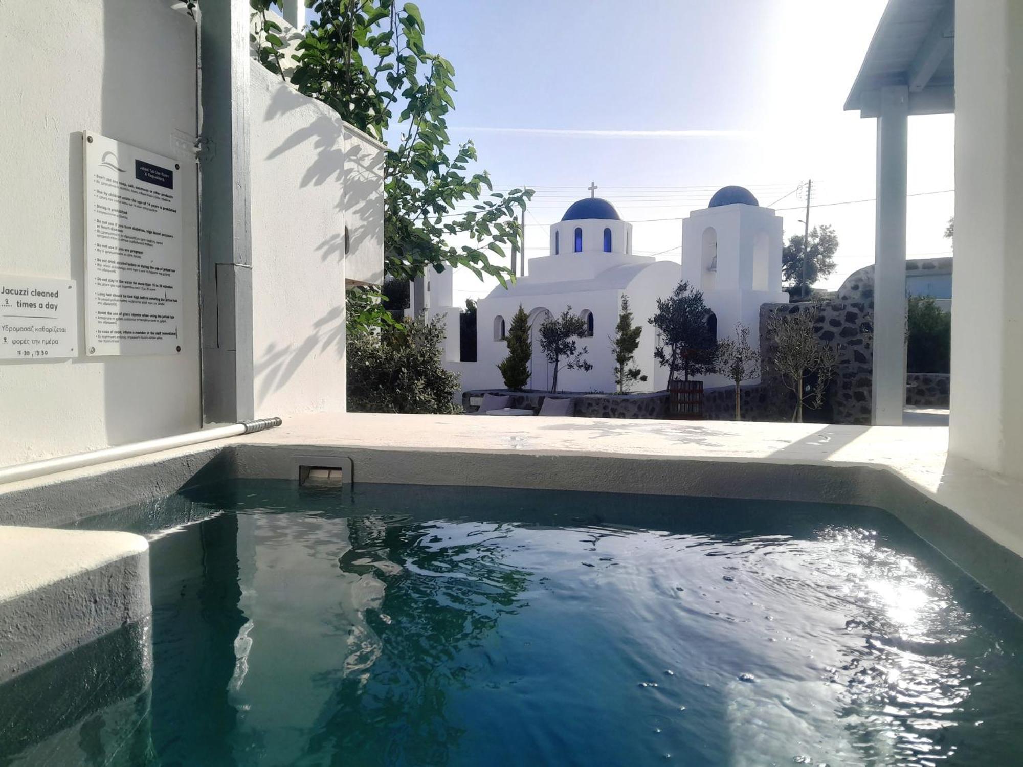 Sea Paradise Villas - Seaside & Private Jacuzzi Ia Exterior foto
